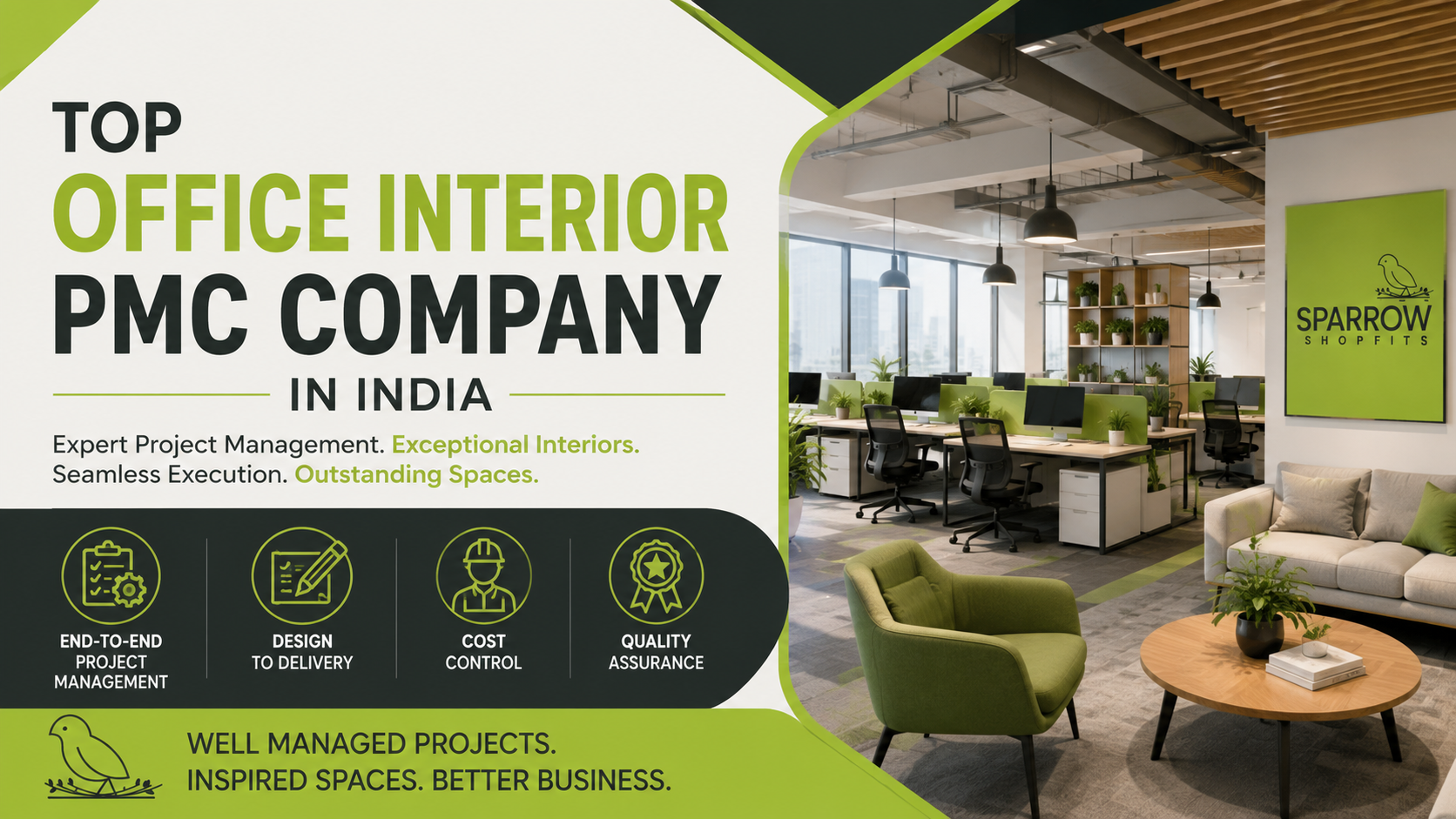 Top Office Interior PMC Company in India