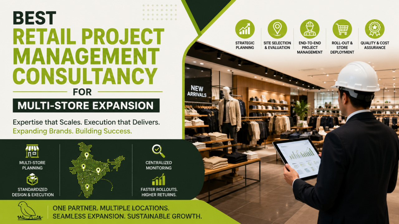 Best Retail Project Management Consultancy for Multi-Store Expansion
