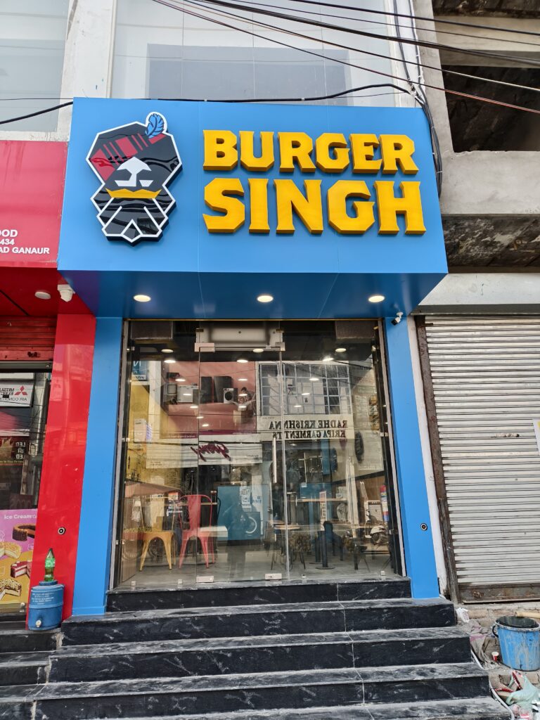 Burger Singh, Railway Road, Ganaur, Haryana