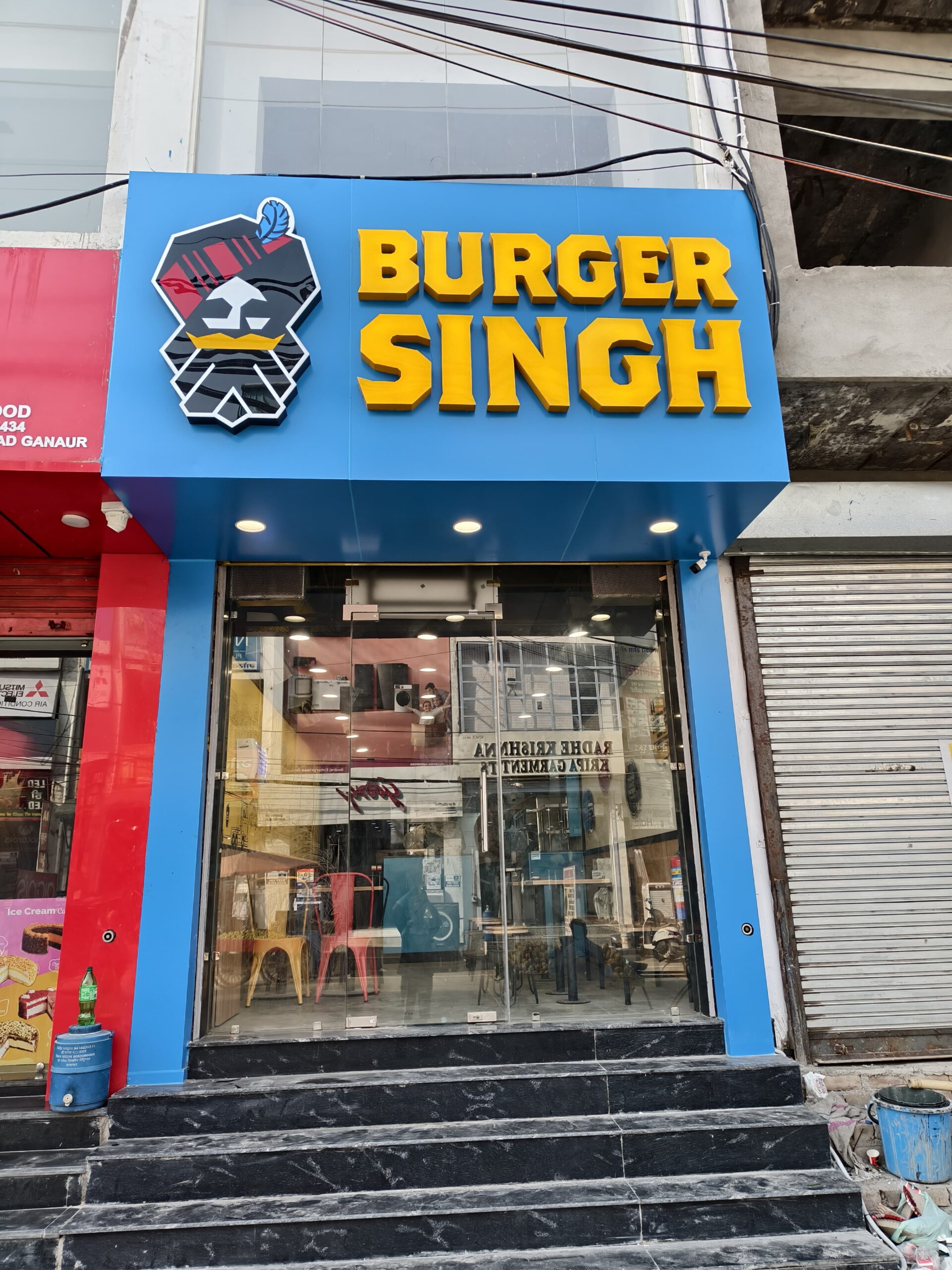 Burger Singh, Railway Road, Ganaur, Haryana