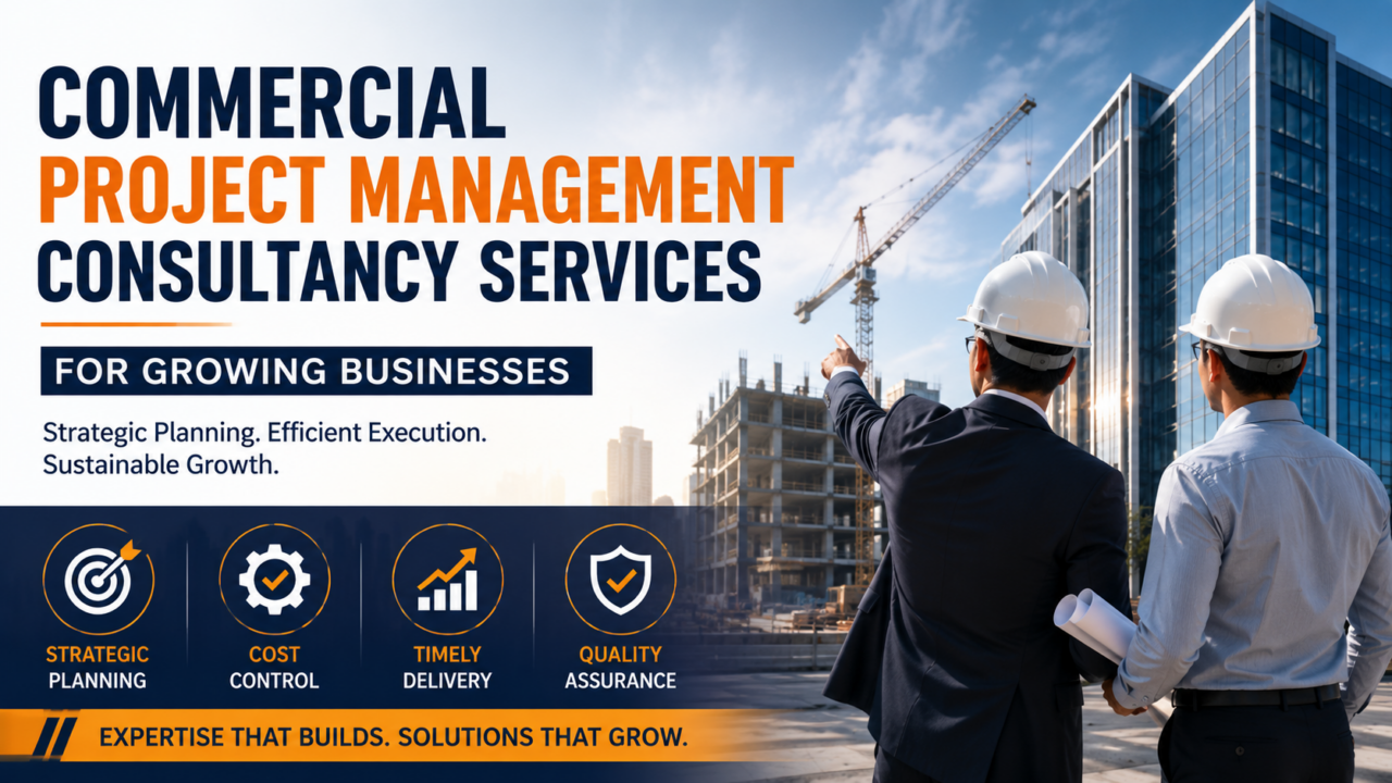 Commercial Project Management Consultancy Services for Growing Businesses