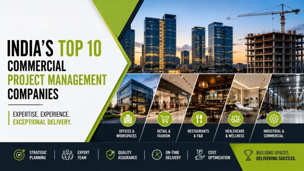 India’s Top 10 Commercial Project Management Companies