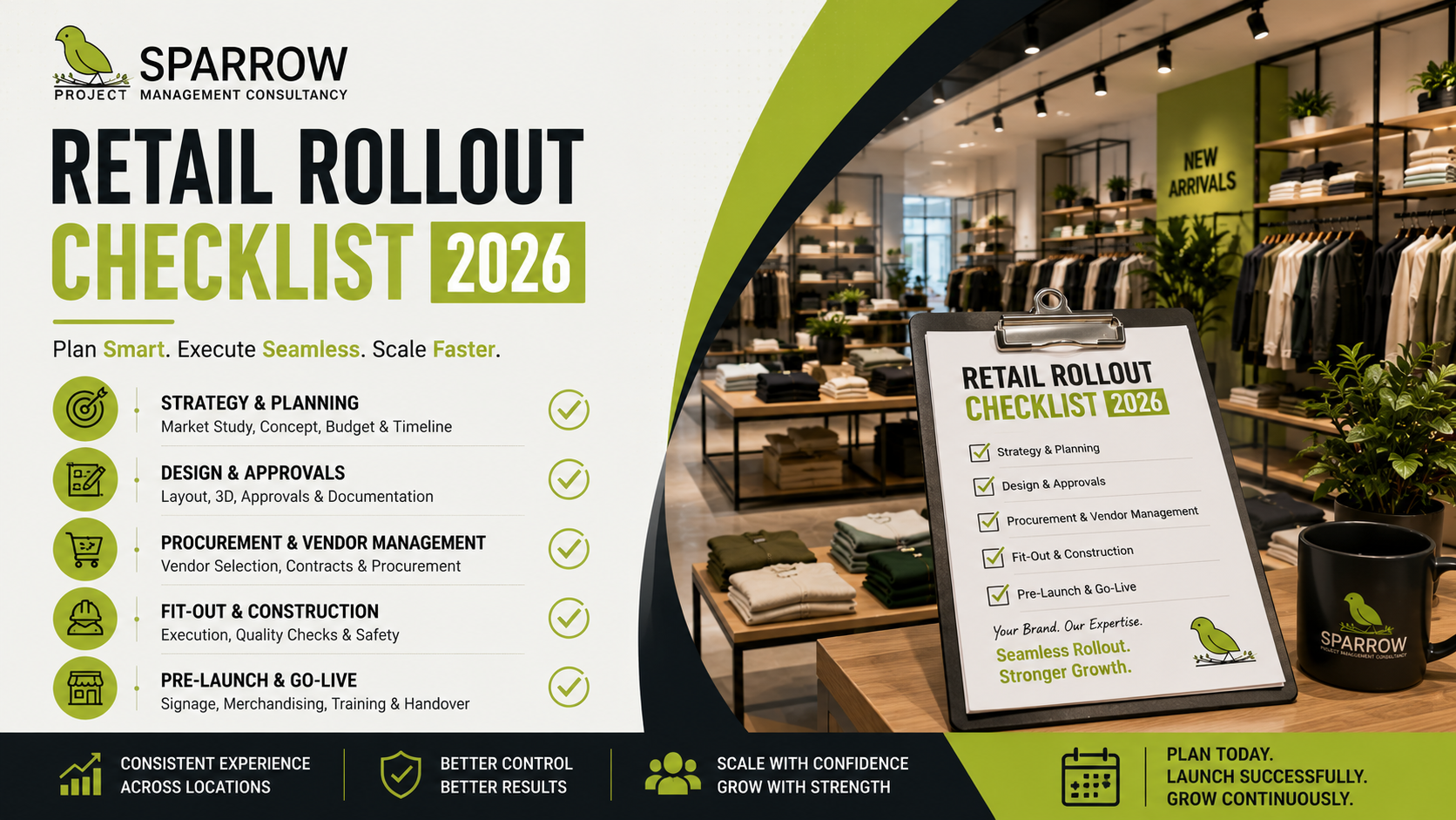 Retail Rollout Checklist 2026