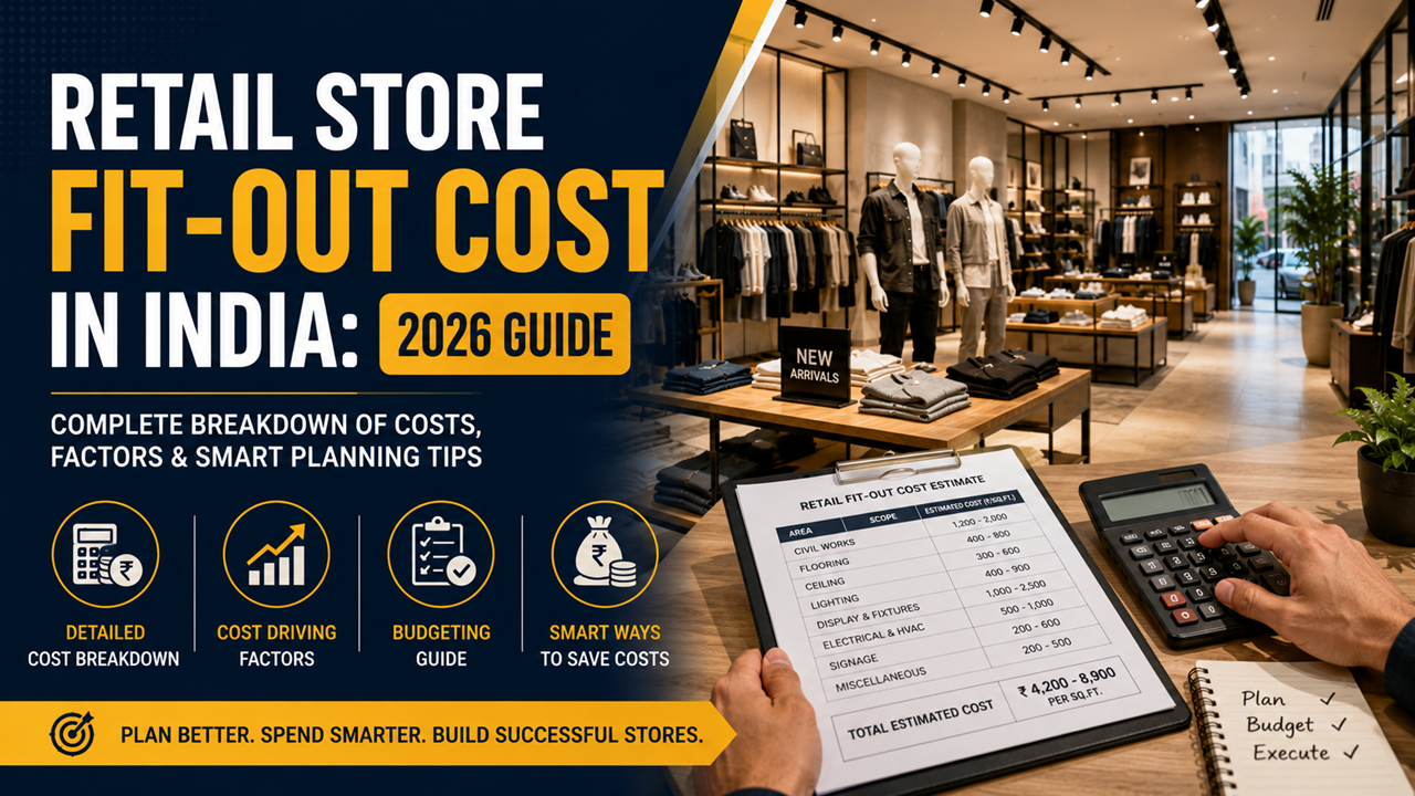 Retail Store Fit-Out Cost in India 2026 Guide