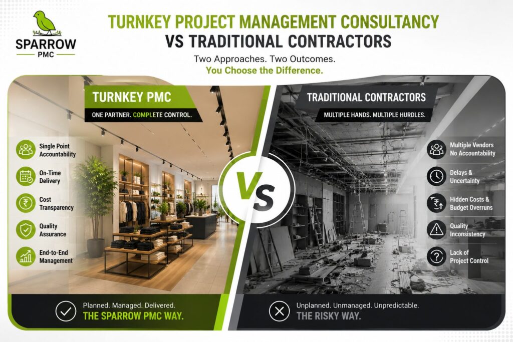 Turnkey Project Management Consultancy vs Traditional Contractors