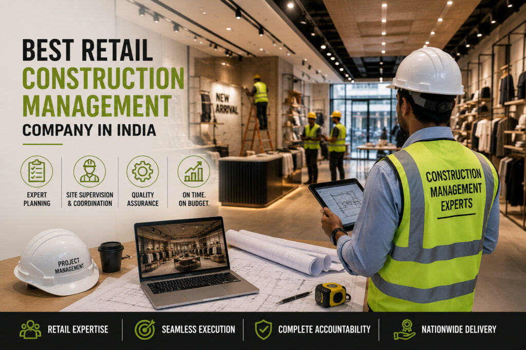 Best Retail Construction Management Company in India