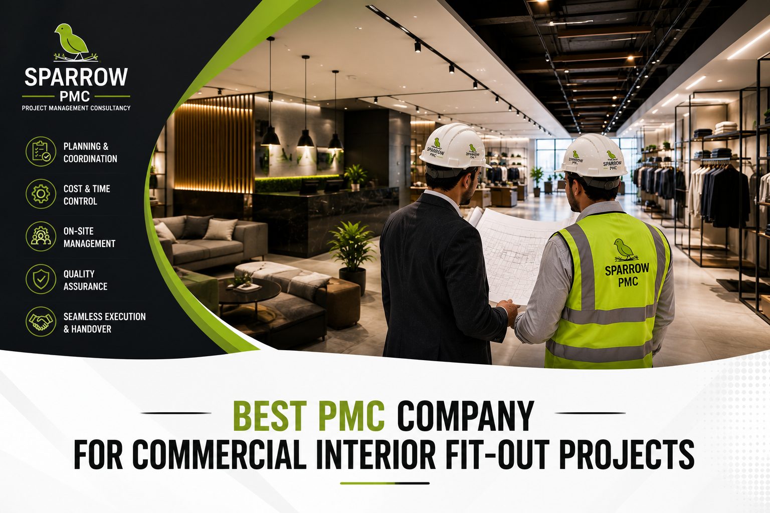 Best PMC Company for Commercial Interior Fit-Out Projects