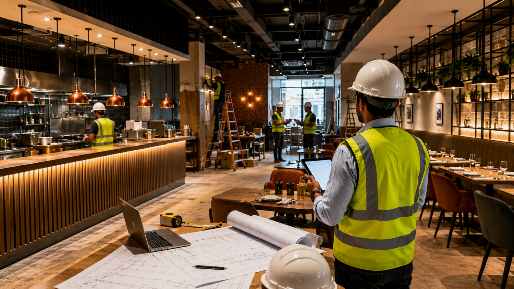 Restaurant Fit-Out Project Management Services in India