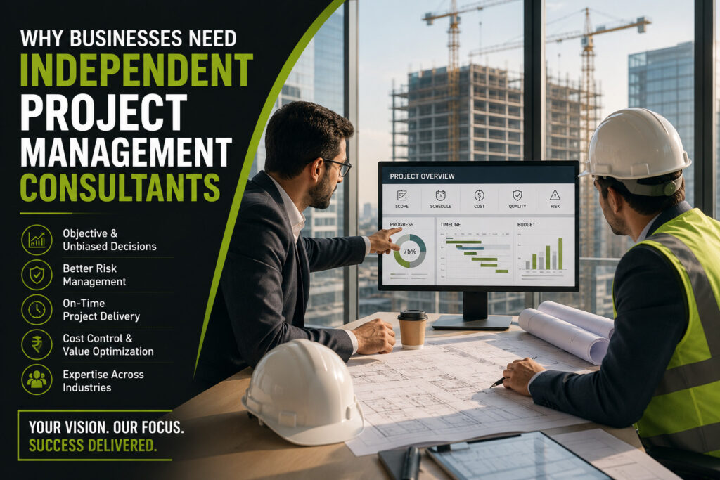 Why Businesses Need Independent Project Management Consultants